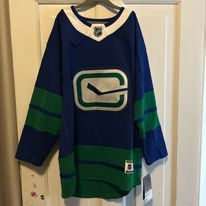 Official licensed canucks jersey